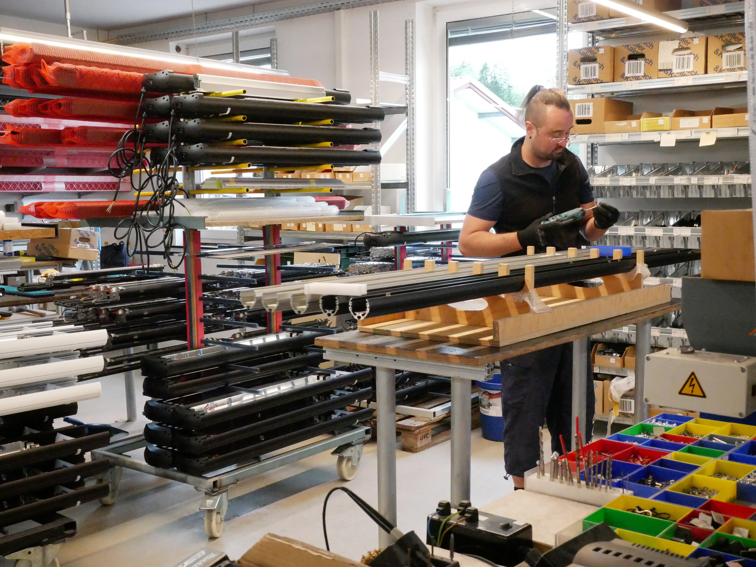 Fertigung Infrarotheizstrahler