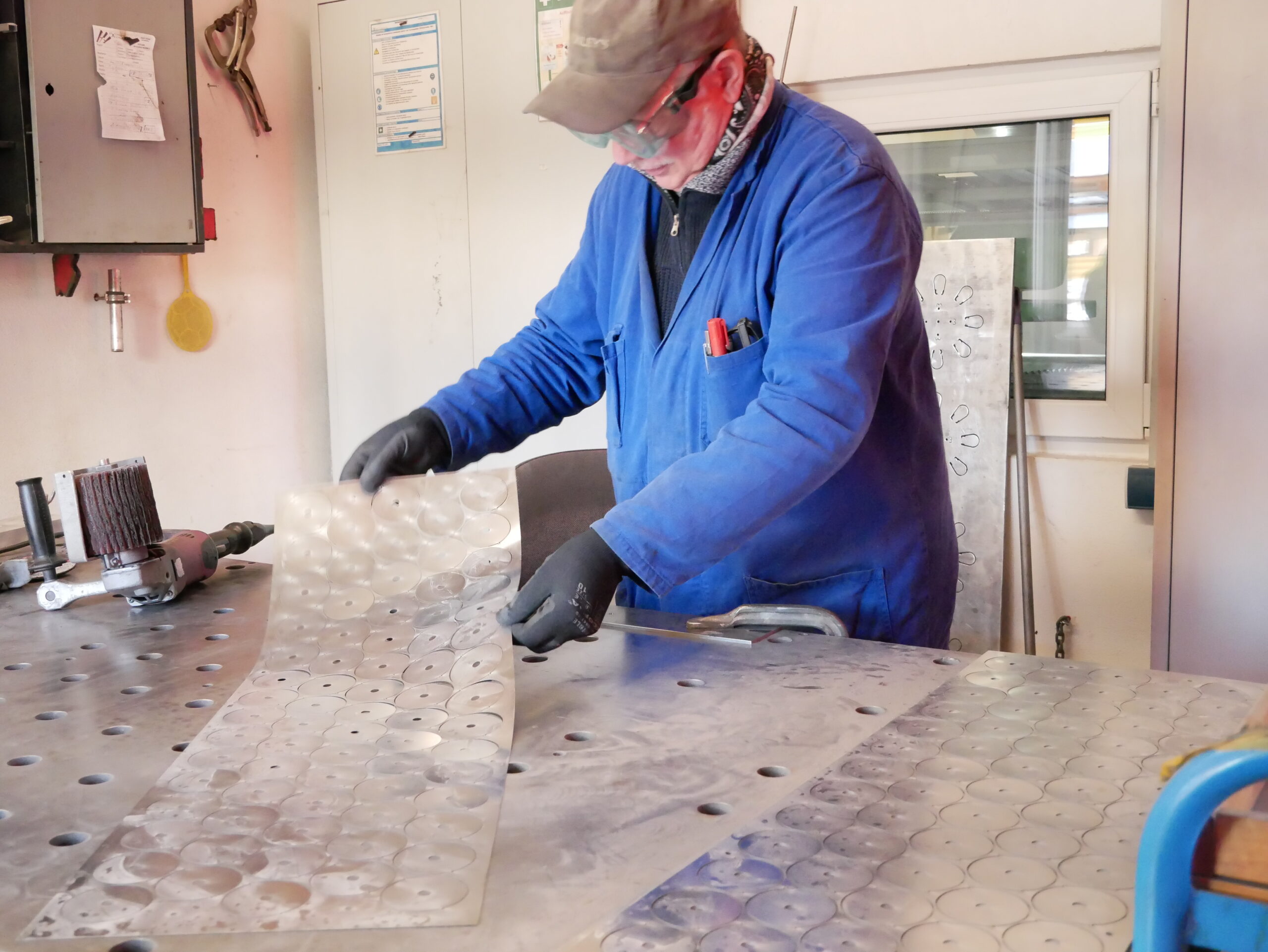 Schleifen & Sandstrahlen